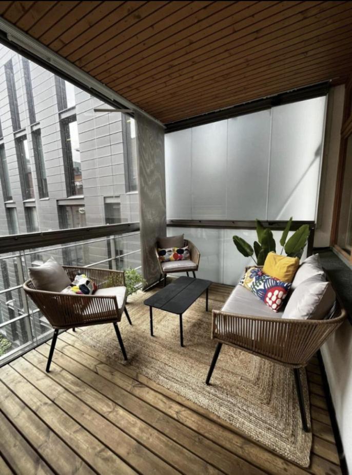 2Ndhomes Stylish 1Br Home With Balcony And Sauna In Kamppi Center Helsinki Exterior photo